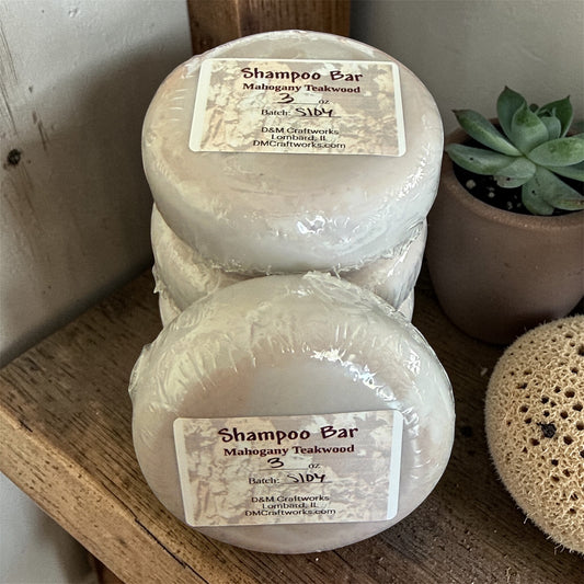 Mahogany Teakwood Shampoo Bar