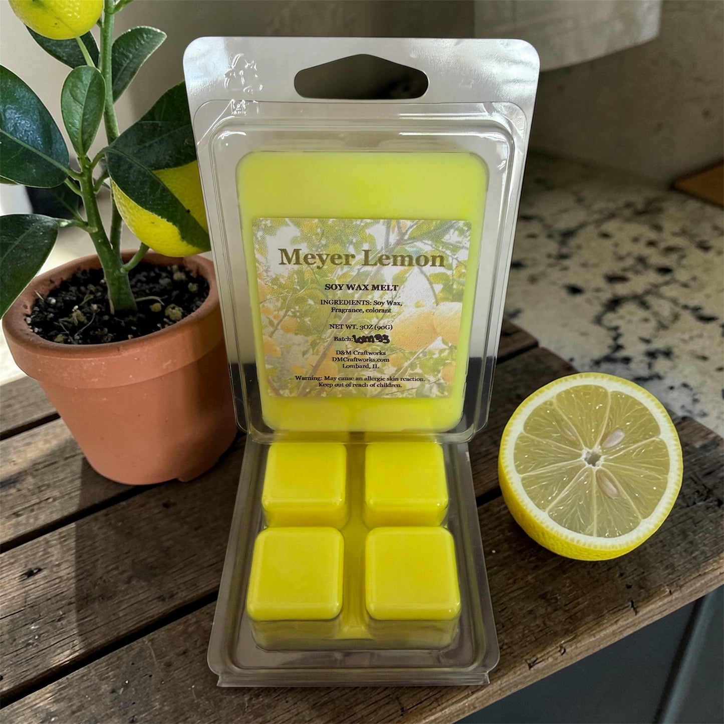 Meyer Lemon Wax Melt