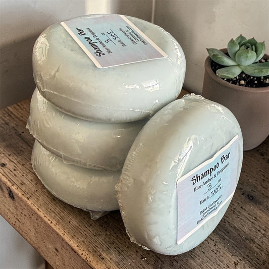 Blue Amber & Bergamot Shampoo Bar