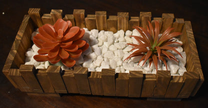 Faux Succulents Planter - Large