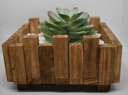 Faux Succulent Planter - Medium